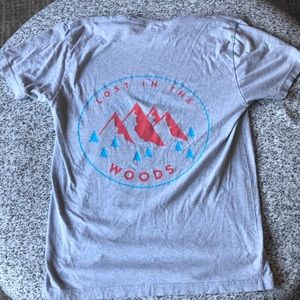 Lost in the woods tee shirt
